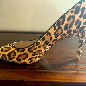 Sexy leopard pump, new, never worn, Jessica Simpson.